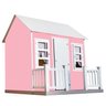 Casinha Infantil Feminina com Varanda e Janela 1,60 cm Rosa - 2