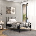 Ver imagem 7 de Cama Solteiro em Aço Tubular Julia Preto Yescasa