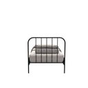 Ver imagem 4 de Cama Solteiro em Aço Tubular Julia Preto Yescasa