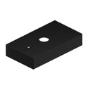 Ver imagem 2 de Bancada para Banheiro em Porcelanato Alto Padrão - Portobello Linha Fit Black 80x45x15cm 