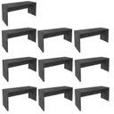 Ver imagem 2 de Kit 10 Escrivaninhas 163cm Me4109