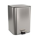 Ver imagem 1 de Lixeira Quadrada 5 Litros Inox 1005.qua.5.inx Deca