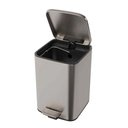 Ver imagem 2 de Lixeira Quadrada 5 Litros Inox 1005.qua.5.inx Deca