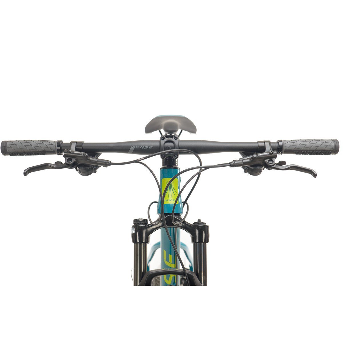 Bicicleta Mtb Aro 29 Sense Intensa Comp 2023 Shimano Alivio 27 Velocidades:Azul/Amarelo/17 - 6