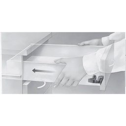 Kit Corrediça Quadro V6 (Extração Total) Invisível 550 Mm Silent System Hettich - 5