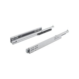 Kit Corrediça Quadro V6 (Extração Total) Invisível 550 Mm Silent System Hettich - 1