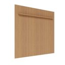 Ver imagem 5 de Rack com Painel Ripado 100% MDF 250x240cm com Pés Dourados Amalfi