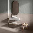 Ver imagem 7 de Bancada para Banheiro em Porcelanato Alto Padrão Portobello Linha Michelangelo 80x35x15cm Polido