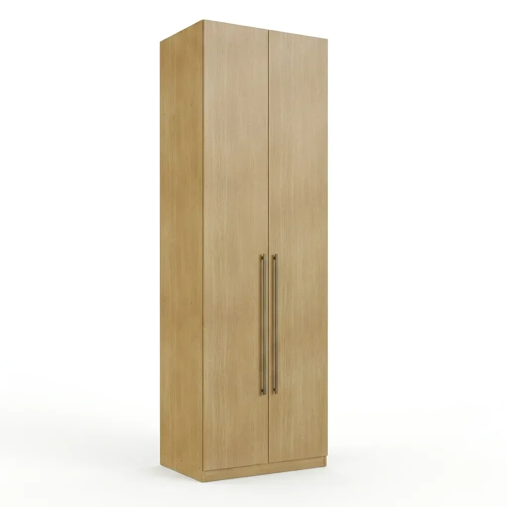 Ver imagem 2 de Guarda-Roupa Modulado 2 Portas 3 Gavetas 100% MDF Infinity Savana
