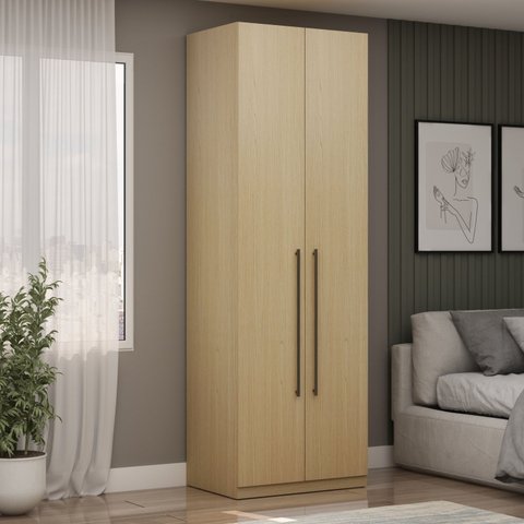 Guarda-roupa Modulado 2 Portas 3 Gavetas 100% Mdf Infinity