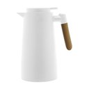 Ver imagem 1 de Garrafa Térmica Wood Fashion com Termômetro Led 1 Litro Branca