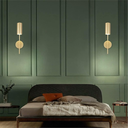 Ver imagem 3 de Luminária Arandela 38cm Parede 7 Watts Led 3 Cores Multitemperatura Metálica Gimpo Kjbd-257:dourado