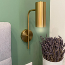 Ver mais imagens de Luminária Arandela 38cm Parede 7 Watts Led 3 Cores Multitemperatura Metálica Gimpo Kjbd-257:dourado