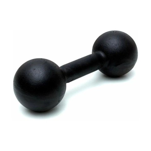Halter 06kg Ferro Bola Pintado Peso Braço Biceps Musculação Academia Jfit