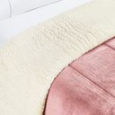 Ver imagem 3 de Edredom Queen Coberdrom Dupla Face Sherpa e Flannel Everest Manta 150:rosa Secreto