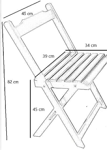 Kit com 10 Conjuntos Mesa 120x70 Com 4 Cadeiras Dobráveis - DG Móveis:Imbuia - 6