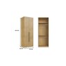 Guarda-roupa Modulado 2 Portas com Cabideiro 100% Mdf Infinity - 4