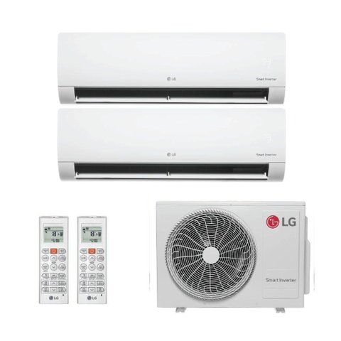 Ar Condicionado Bi Split Inverter Lg 24.000 Btus (hi Wall 12.000 + Hi Wall 12.000) Quente e Frio
