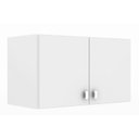Ver imagem 1 de Armário Aéreo Lavanderia AM3103 c/ 2 Portas Branco - Tecno Mobili