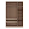 Guarda-roupa Solteiro 3 Portas 200x136cm Aston Yescasa - 10