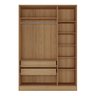 Guarda-roupa Solteiro 3 Portas 200x136cm Aston Yescasa - 10