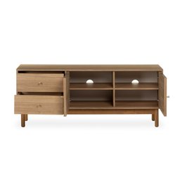Rack Raj 125 Cm X 36 Cm Tauari - Telinha Rattan - 15