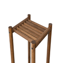 Ver imagem 5 de Jardineira Floreira 70,2 x 31,5 x 31,5 Provence Marrom/Stain Nogueira