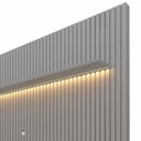 Ver imagem 3 de Home Ripado Para TV 85 Polegadas Com LED 230x217 Nobre Gelius Cinza/Off White