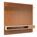 Ver imagem 2 de Painel para TV até 65 Polegadas Ripado com Prateleira Nicho e Gaveta Detroit