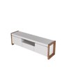 Rack para TV até 75'' Bristol 1.8 Off White/Natural - 5