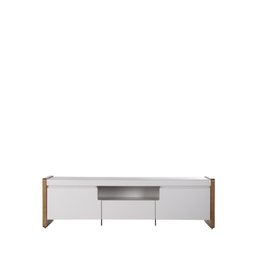 Rack para TV até 75'' Bristol 1.8 Off White/Natural - 2