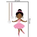 Ver imagem 2 de Adesivo de Parede Bailarina e Lustre:41 X 70 Cm
