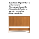 Ver imagem 7 de Cabeceira para Cama Queen Ripado Detroit 