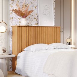 Cabeceira para Cama Queen Ripado Detroit  - 1