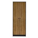 Ver imagem 4 de Kit Armário para Escritório Alto 2 Portas e Estante 4 Prateleiras Porta Basculante Yescasa