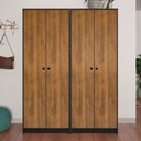 Ver imagem 1 de Kit 2 Armários para Escritório Alto com 2 Portas Match Yescasa