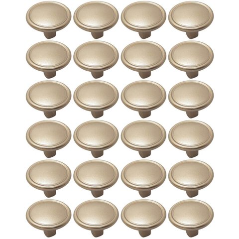 Conjunto 24 Puxadores 1764 Grenade Ponto Dourado Móveis Armários Gavetas Torralba