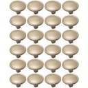 Ver imagem 1 de Conjunto 24 Puxadores 1764 Grenade Ponto Dourado Móveis Armários Gavetas Torralba