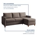Ver imagem 4 de Sofá 3 Lugares com Chaise Moov Yescasa