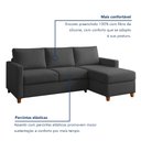 Ver imagem 5 de Sofá 3 Lugares com Chaise Moov Yescasa