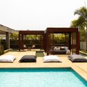 Ver imagem 4 de Puff Garden Impermeável - Cor: Cinza