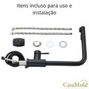 Ver imagem 5 de Torneira Cozinha Pull Out Inox Preto C/ Monocomando