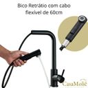 Ver imagem 2 de Torneira Cozinha Pull Out Inox Preto C/ Monocomando