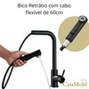 Ver imagem 2 de Torneira Cozinha Pull Out Inox Preto C/ Monocomando