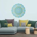 Ver imagem 1 de Adesivo de Parede New Mandala 13 Arte Destaque 0,75 X 0,75 Metros