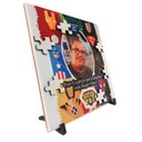 Ver imagem 2 de Azulejo Presente Porta Retrato Dia Dos Pais Heróis com Foto 20 X 20 Cm