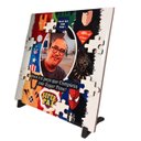 Ver imagem 4 de Azulejo Presente Porta Retrato Dia Dos Pais Heróis com Foto 20 X 20 Cm
