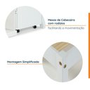Ver mais imagens de Cama Solteiro Multifuncional Madeira Maciça Irara CabeCasa MadeiraOriginals Branco/Lavado