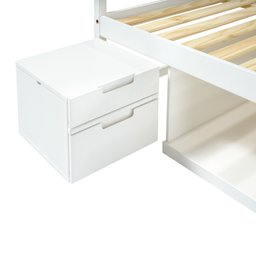 Cama Solteiro Multifuncional Madeira Maciça Irara CabeCasa MadeiraOriginals - 11