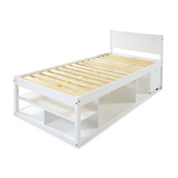 Cama Solteiro Multifuncional Madeira Maciça Irara CabeCasa MadeiraOriginals - 10